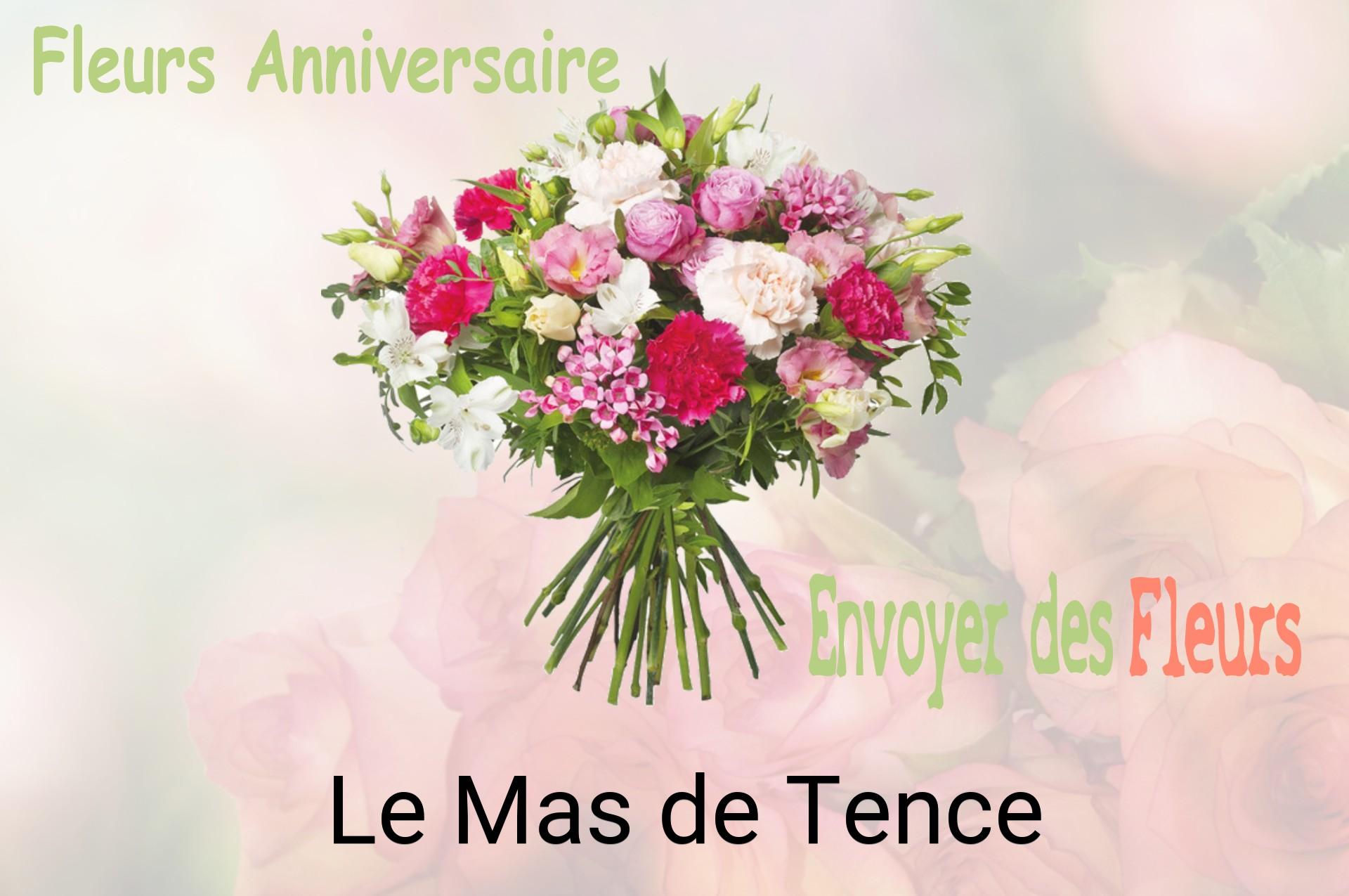Bouquet de fleurs d’anniversaire livré à Le Mas-de-Tence