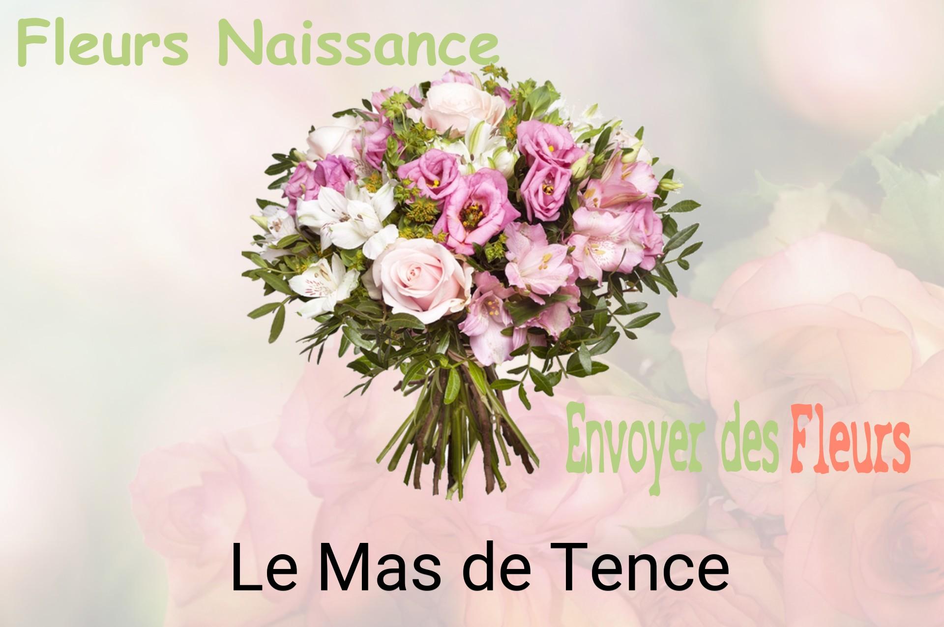 Bouquet de fleurs de naissance livré à Le Mas-de-Tence