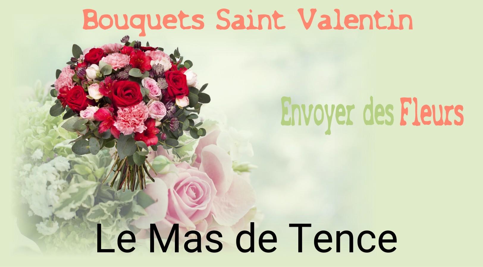 Roses de Saint-Valentin livrées à Le Mas-de-Tence